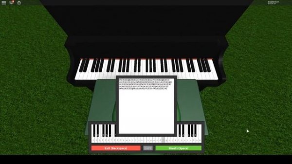 Roblox - Piano How to Play Shape of You [Notes]