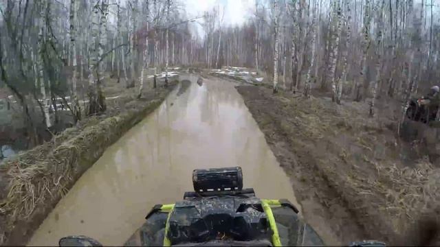 BRP Outlander XMR 1000 2015. GoPro. Покатушки. смотреть онлайн