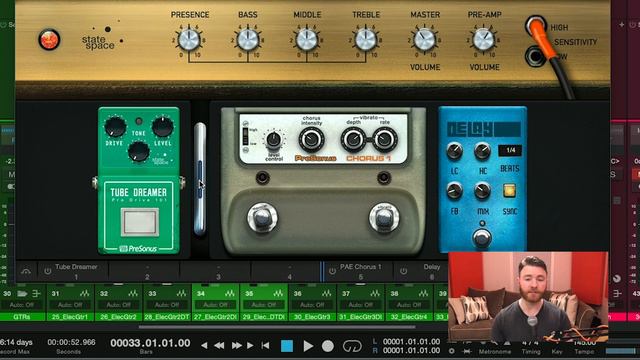 Studio One Stock Plugin Series: AMPIRE Amp Sim смотреть онлайн