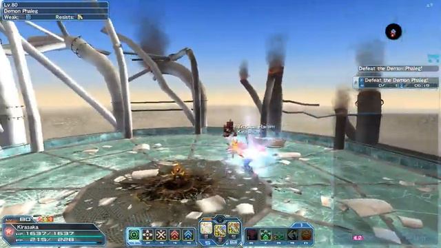 PSO2 - Demon Phaleg【HERO】(Talis) - 1:18 - No Damage Run смотреть онлайн