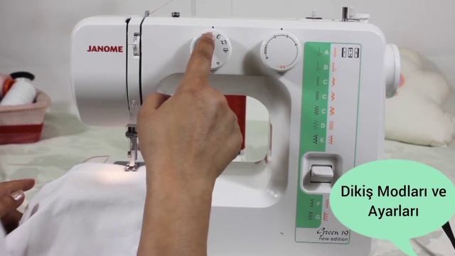 Janome Green 19 Dikiş Makinesi Kullanımı смотреть онлайн