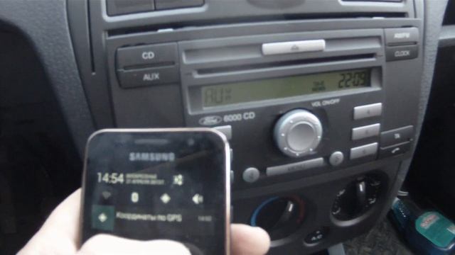 Bluetooth приемник на AUX входе. смотреть онлайн