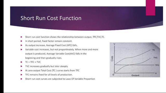 COST FUNCTIONS in MANAGERIAL ECONOMICS смотреть онлайн