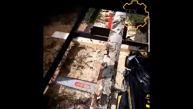 Шинная пилорама 170 см3, 5,5 л.с. Видео от покупателя. смотреть онлайн