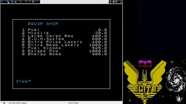 ZX Spectrum - Elite 3 Кладова смотреть онлайн