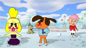 Позорный макияж Изабелль | Анимация | Перекрёсток животных