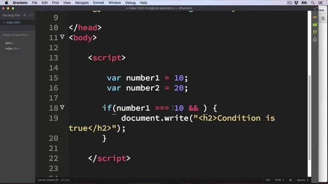 #23 Logical Operators in JavaScript смотреть онлайн