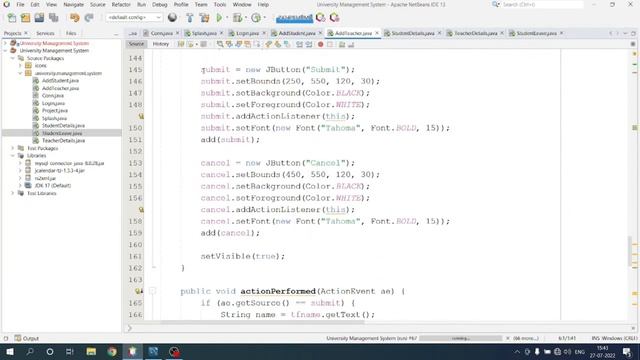 8/14 - University Management System | Java Project | Create Student & Teacher Apply Leave Class смотреть онлайн