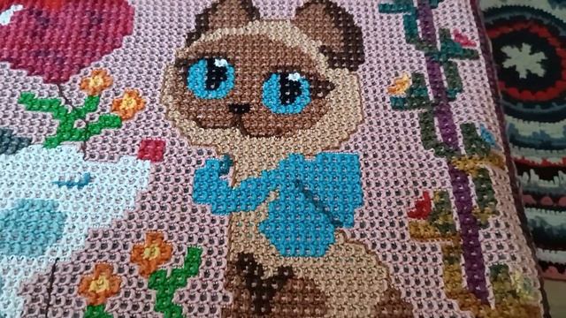 Цветная мозаика крючком. Плед номер четвёртый Котомыши. Часть вторая - Изнанка смотреть онлайн