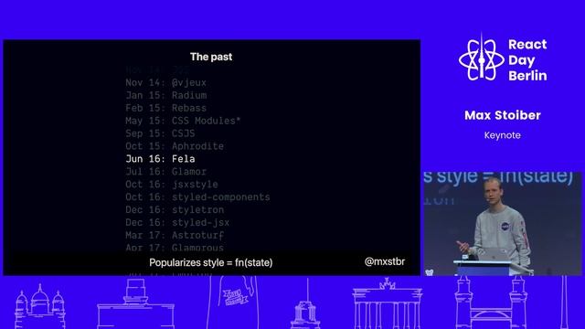 See the Past, Present, and Future of CSS-in-JS - Max Stoiber смотреть онлайн