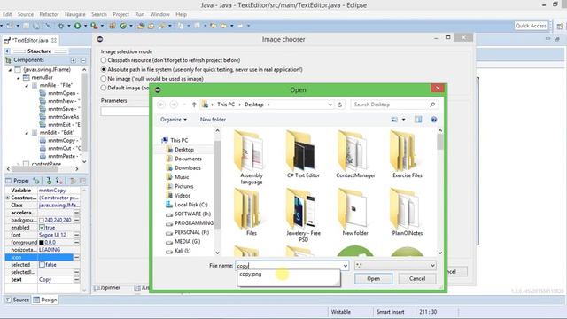 Java Swing Text Editor Part 3 смотреть онлайн