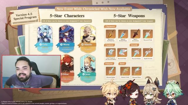 COMO SE PREPARAR PARA 4.5: BANNERS TRIPLOS, CHIORI, E PRÓXIMOS PERSONAGENS - GENSHIN IMPACT смотреть онлайн