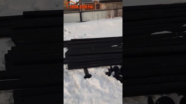 Сваи шурупы 89-3000мм Мерзлота Ханты-Мансийск