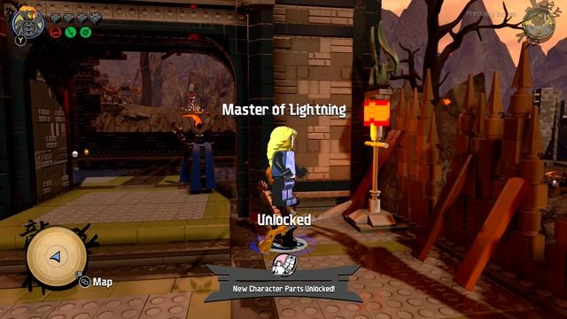 The LEGO Ninjago Movie Video Game Master Of Lightning Unlock Location and Free Roam Gameplay смотреть онлайн