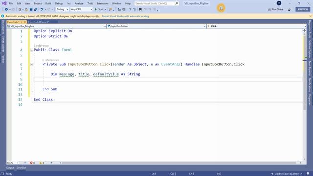 VB.NET How to use the InputBox and MsgBox functions смотреть онлайн