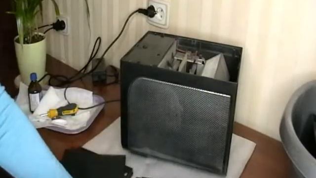 Как почистить очиститель воздуха GT3000 (PureAir3000) смотреть онлайн