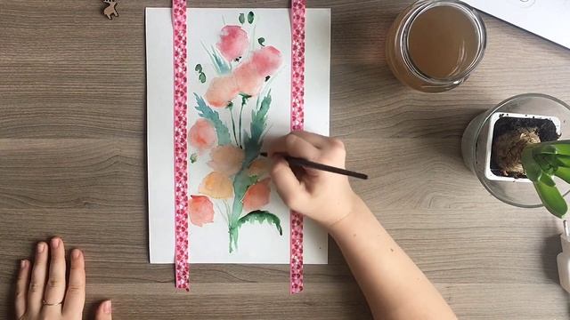 Рисуем маки смотреть онлайн