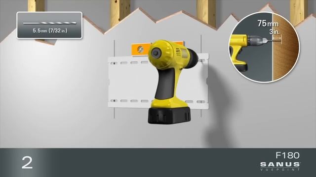 How To Install Your SANUS VuePoint F180 TV Mount смотреть онлайн