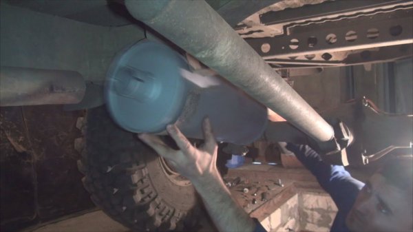 Замена глушителя и резонатора на УАЗ