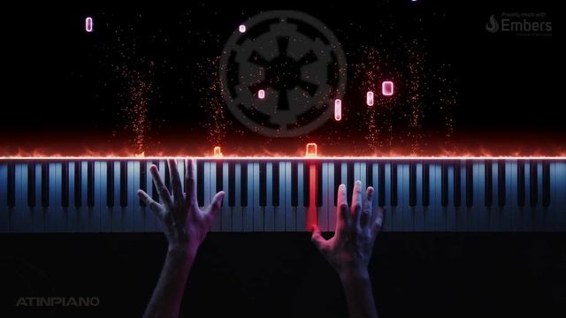 STAR WARS: The Imperial March - Darth Vader's Theme (Epic Piano Cover) смотреть онлайн
