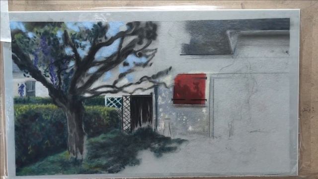 Genre Landscape in Soft Pastel Timelapse #art #landscape #softpastel #tutorial #patreon смотреть онлайн