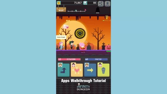 Infinity Dungeon Evolution B32F - Gameplay - Walkthrough смотреть онлайн