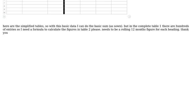 Apple: Numbers formula for rolling 12 month sum смотреть онлайн