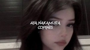 aya nakamura-copines (sped up+reverb)