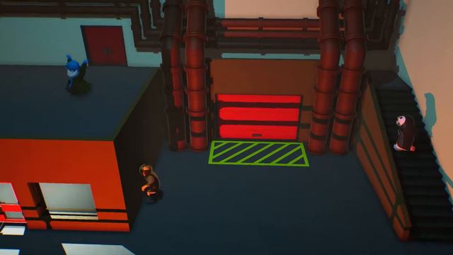 Gang Beasts: THE HOMELESS MEAT WORKER смотреть онлайн