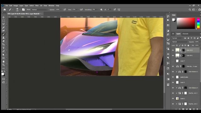 HOW TO DO IN PHOTOSHOP GTA 5 MICHAEL CHARACTER REALISTIC | HOW TO EDIT IN PHOTOSHOP GTA CHARACTERS смотреть онлайн