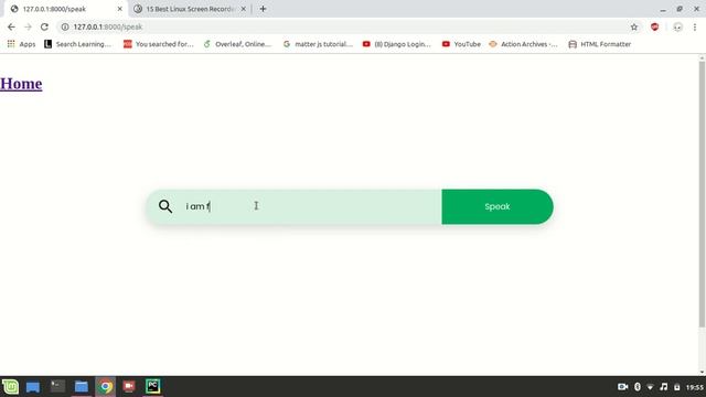 django speech recognition project смотреть онлайн