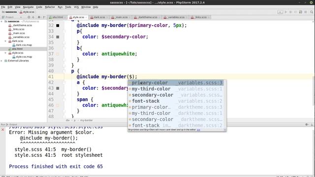 SCSS und SASS Tutorial #8 - Mixins mit Parametern смотреть онлайн