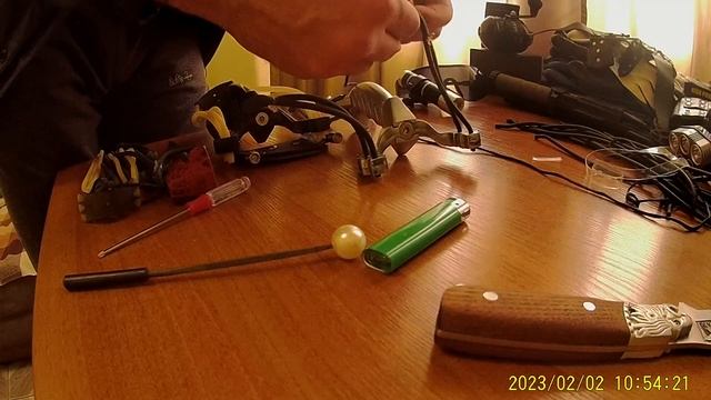 охота и рыбалка с рогаткой(делаем двойные тяжи для стрельбы дротиками смотреть онлайн