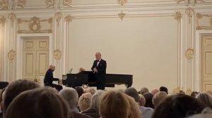 Чайковский. Средь шумного бала… слова А.Толстого. Сергей Лейферкус. МЗФ 23декабря 2021.