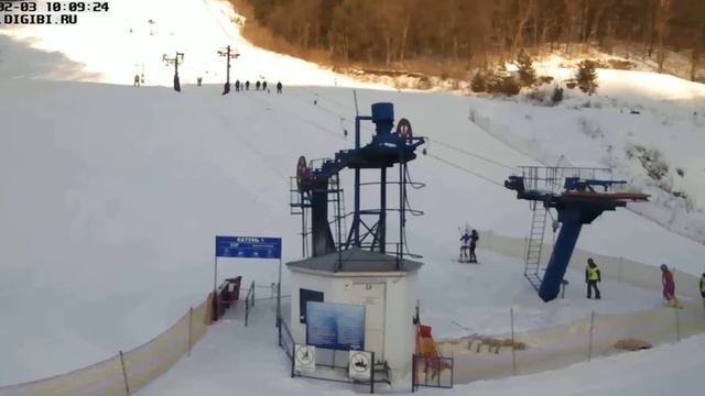 горнолыжный склон "Катунь" смотреть онлайн