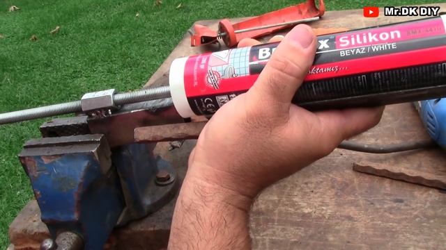 HOW TO MAKE SILICONE GUN DRILL Hack / DIY 2018 смотреть онлайн