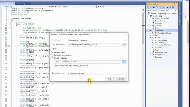 Migrating or Converting from ASP.NET MVC to ASP.NET Core MVC смотреть онлайн
