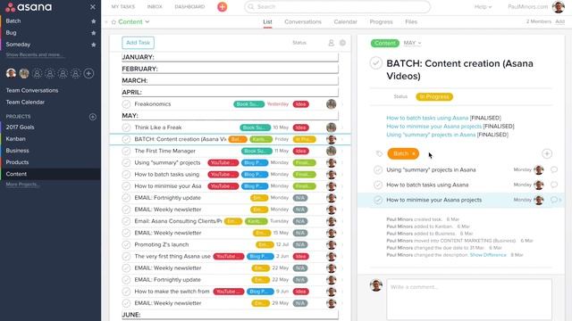 How to batch tasks in Asana смотреть онлайн