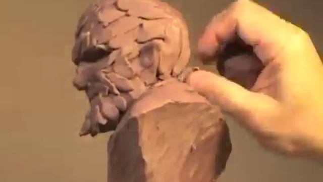 SCULPTING A WEREWOLF BUST with TONY CIPRIANO смотреть онлайн