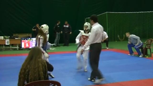 Taekwondo WTF. Турнир Выхино-Жулебино. 28.04.2013 Фомичева-Есенова. смотреть онлайн