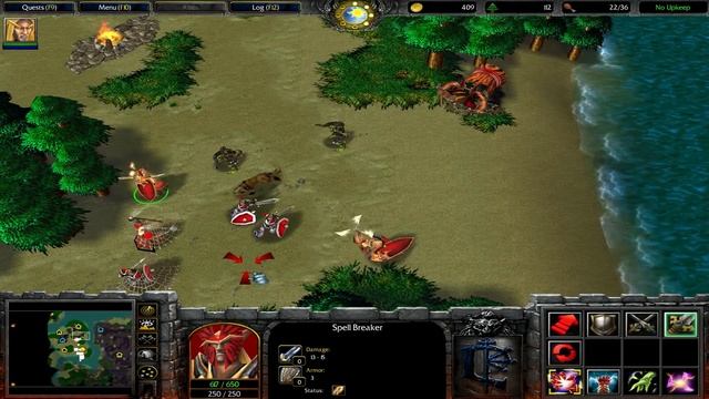 Warcraft III The Frozen Throne: Human Campaign #1 - Misconceptions смотреть онлайн