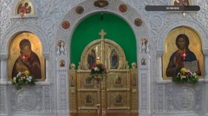 ДЕНЬ СВЯТОЙ ТРОИЦЫ.Литургия.Вечерня с чтением коленопреклоненных молитв.