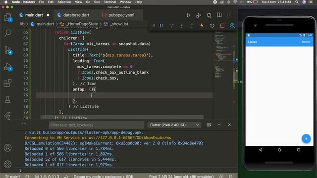 #6 Listas con SQLite (parte 2) смотреть онлайн