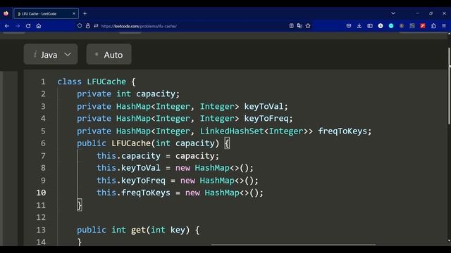 460. LFU Cache - LeetCode Understand O(1) Solution in Java | THE CODE WIZARD смотреть онлайн