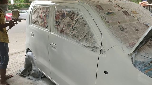 WagonR Full Repaint | Full Detail Price Video | Side Mirrors, Bumpers, Grills, Lights Etc