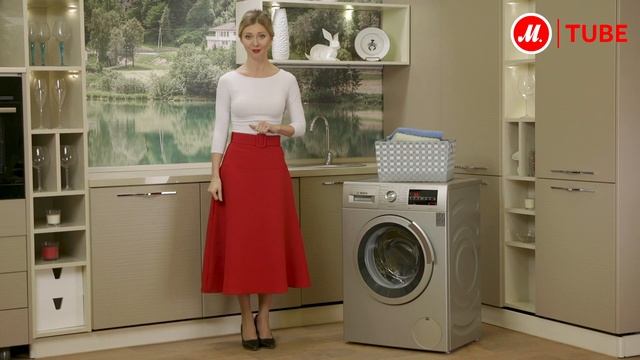 Обзор стиральной машины Bosch Serie 6 3D Washing WLT24440OE от эксперта «М.Видео» смотреть онлайн