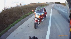 Снова в строю. Honda Gold  Wing 1985 г .