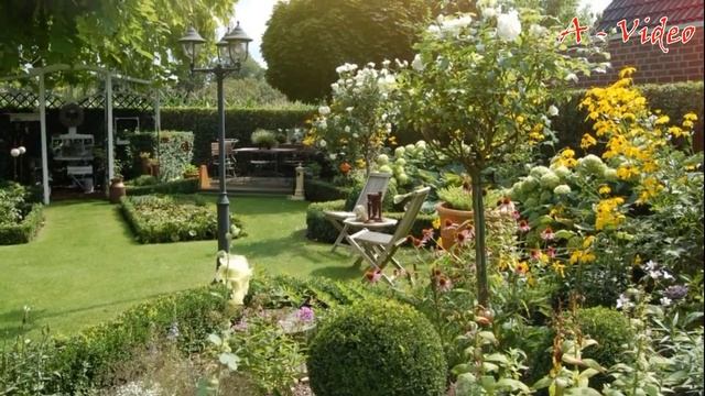 ?Прекрасные композиции ландшафтного дизайна / Examples Of Landscape Design / A - Video