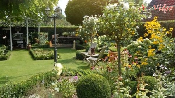 ?Прекрасные композиции ландшафтного дизайна / Examples of landscape design / A - Video