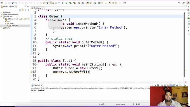#2 Normal or Regular Inner Classes in Java Part - 1 | #innerclasses смотреть онлайн